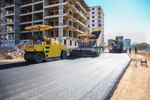 Şehitkamil'deki modern yol sayısı arttı